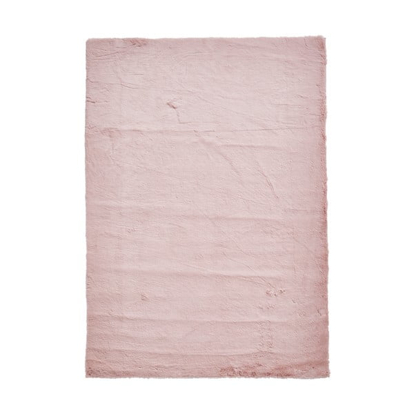Rožinis kilimas Think Rugs Teddy, 80 x 150 cm