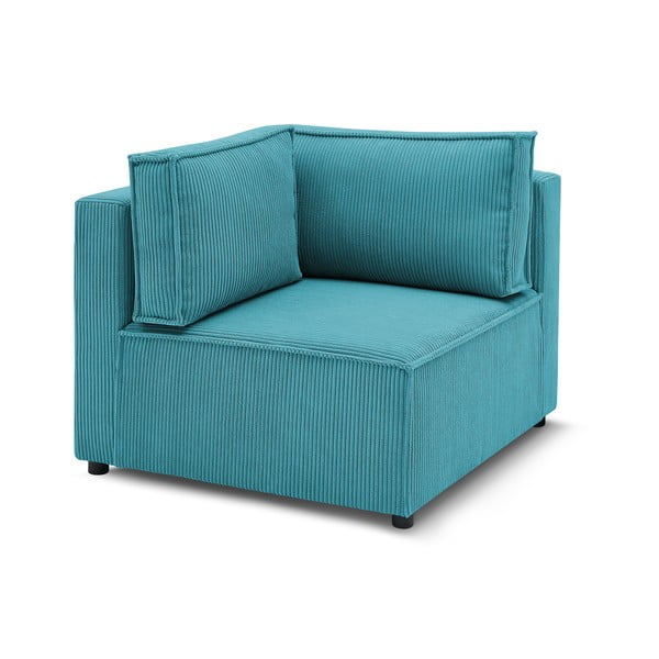 Modulinė sofa mėlynos spalvos iš kordinio velveto (kintama) Nihad modular – Bobochic Paris