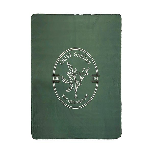 Žalios spalvos iškylai antklodė ir pledas 130x180 cm – Esschert Design