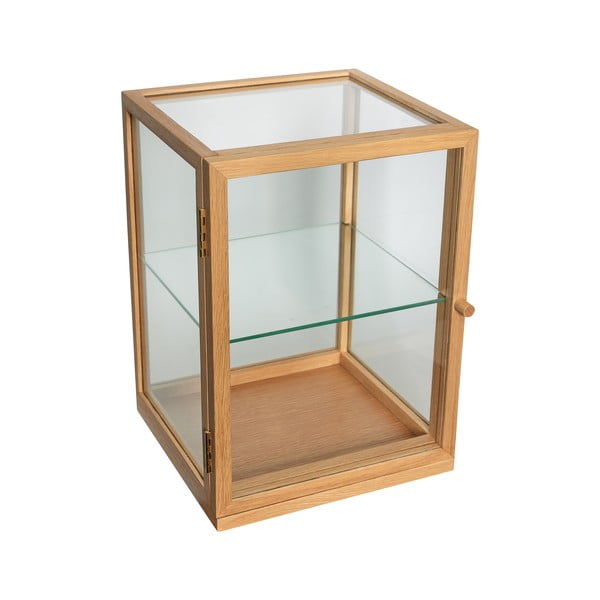Vitrina natūralios spalvos iš ąžuolo 30x42x30 cm Poetic – Hübsch-image-2
