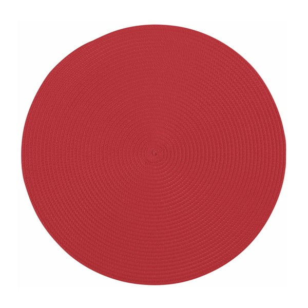 "Tiseco Home Studio" apvalus raudonas kilimėlis, ø 38 cm