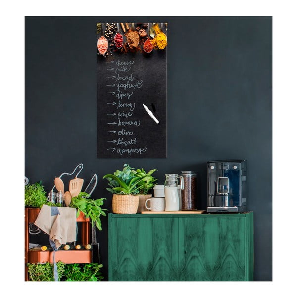 Magnetinė lenta Styler Dark Spoons, 30 x 60 cm-image-1