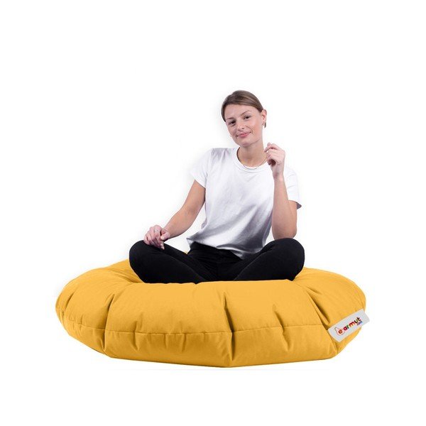 Sėdmaišis geltonos spalvos Iyzi – Floriane Garden-image-3