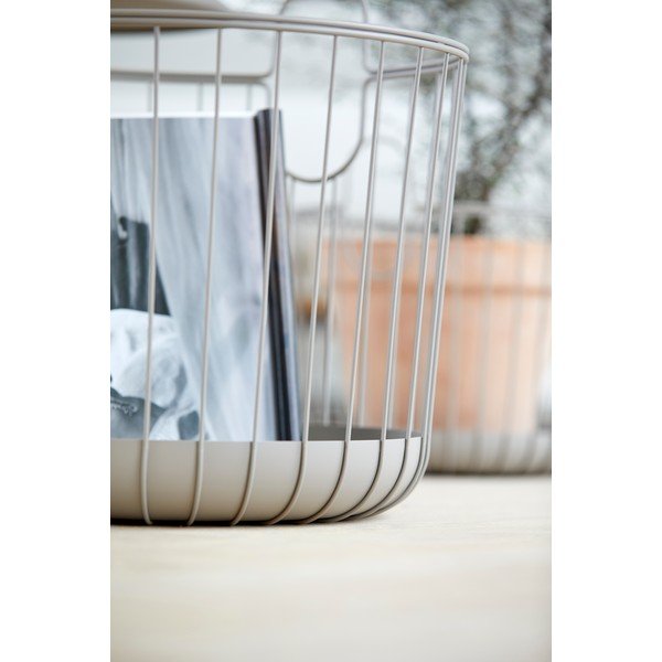 Pilkas metalinis krepšys Zone Inu, skersmuo 40,6 cm-image-4