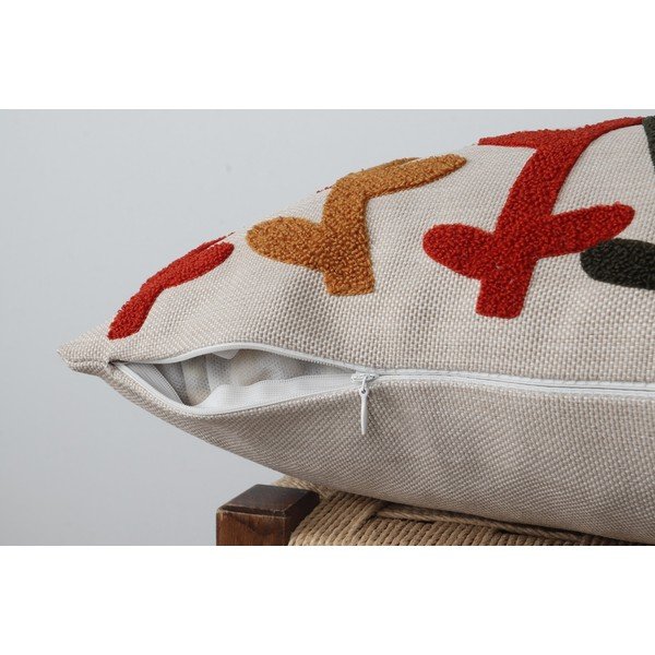 Iš lino dekoratyvinis pagalvės užvalkalas 43x43 cm Ivy – Mioli Decor-image-3