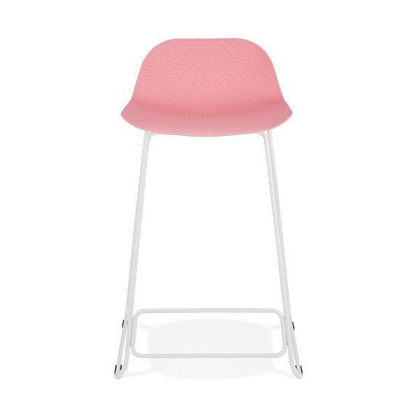 Rožinė baro kėdė Kokoon Slade Mini, sėdynės aukštis 66 cm-image-1