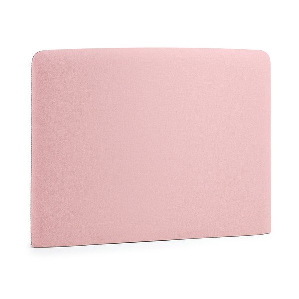 Rožinės spalvos iš audinio galvūgalis 108x76 cm Dyla – Kave Home