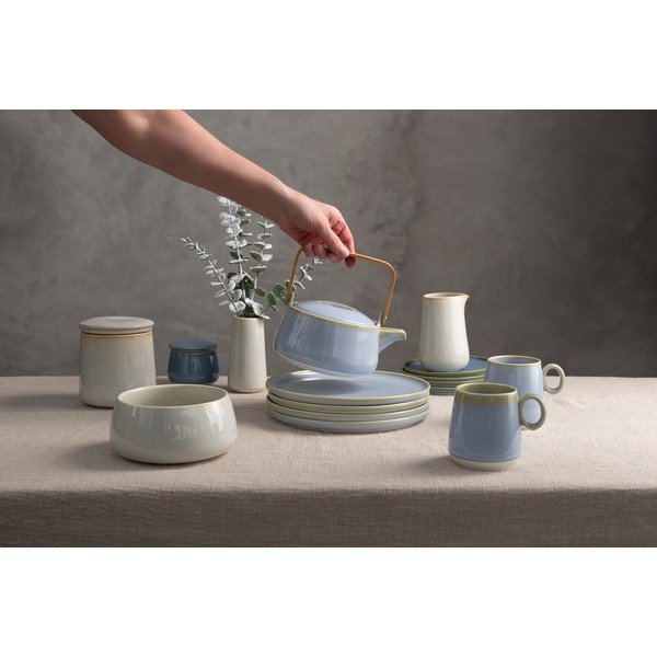 Arbatinukas mėlynos spalvos iš porceliano  1 l Juna – Premier Housewares-image-3