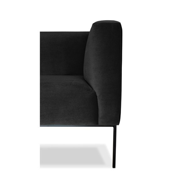 Juoda dvivietė sofa "Windsor & Co. Sofos Neptūnas-image-3