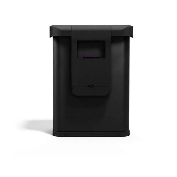 Juodos spalvos iš plieno bekontaktė šiukšliadėžė 58 l Sensor – simplehuman-image-3
