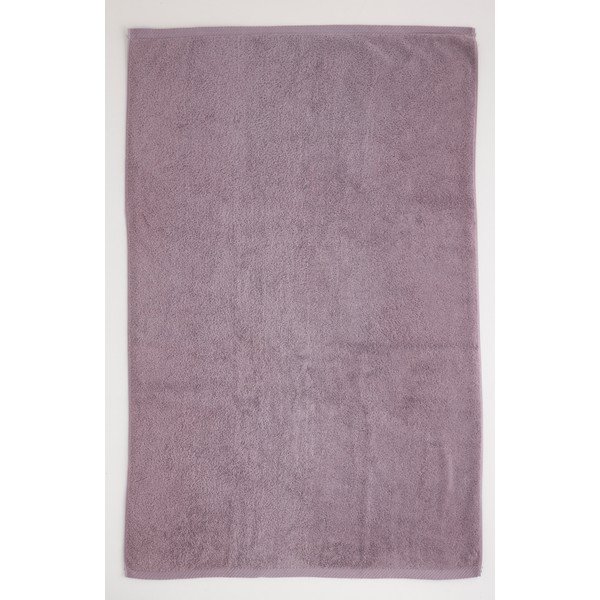 Violetinės spalvos medvilninis rankšluostis El Delfin Lisa Coral, 50 x 100 cm-image-1