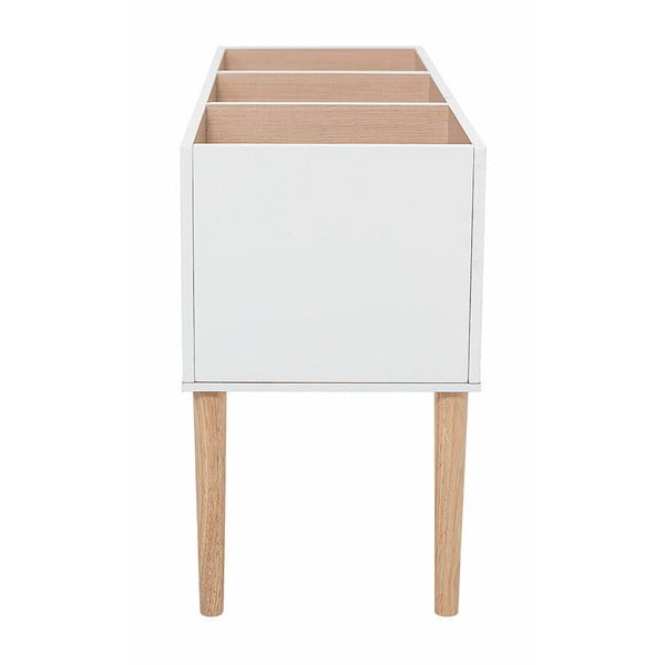 Vaikiška knygų spinta baltos spalvos 90x50 cm Salam – Bloomingville Mini-image-2