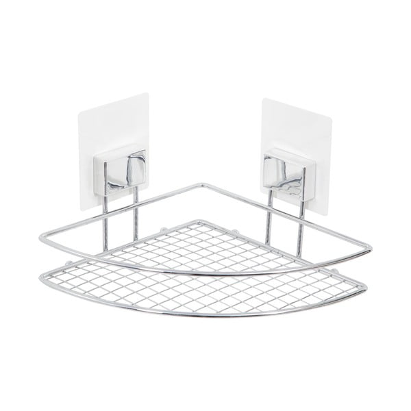 Sieninis kampinis savaime išsilaikantis stovas Compactor Bestlock Magic Bath Rack-image-3