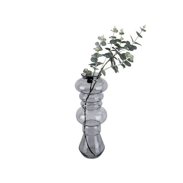 Pilko stiklo vaza PT LIVING Morgana, aukštis 50 cm-image-2