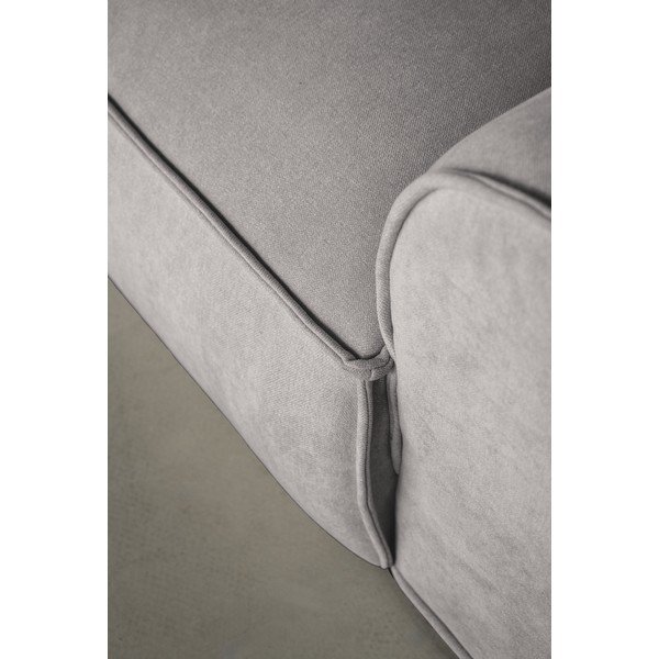 Kampinė sofa šviesiai pilkos spalvos (su dešiniuoju kampu/„U“ formos) Flex Felix – Miuform-image-4