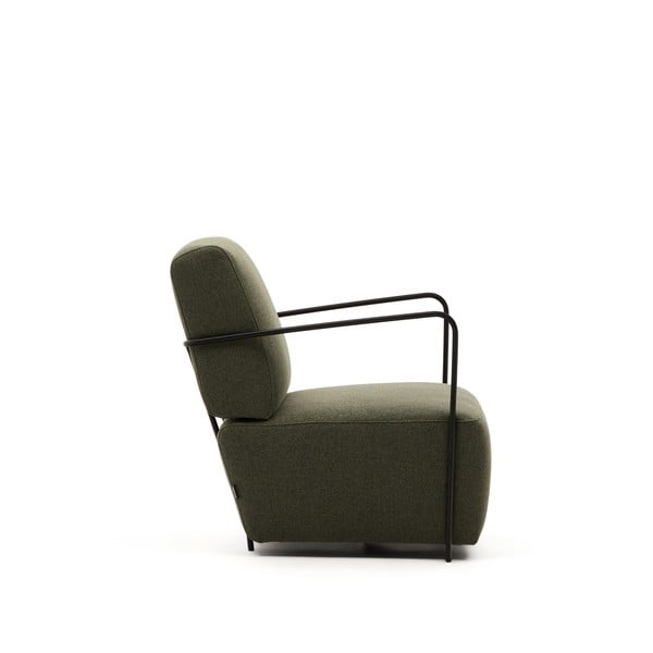 Žalios spalvos krėslas Gamer – Kave Home-image-3