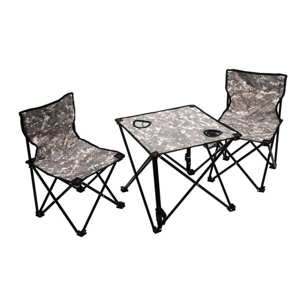 2 sulankstomų kempingo kėdžių ir stalo rinkinys "Cattara Verona
