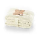 Kreminis mikropluošto pledas DecoKing Henry, 170 x 210 cm