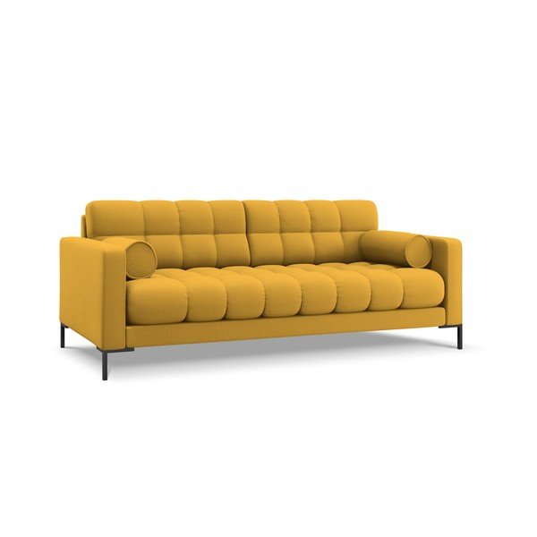 Sofa geltonos spalvos 217 cm Bali – Cosmopolitan Design-image-2