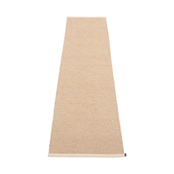 Smėlio spalvos lauko kilimas 70x300 cm Mono Light Nougat – Pappelina