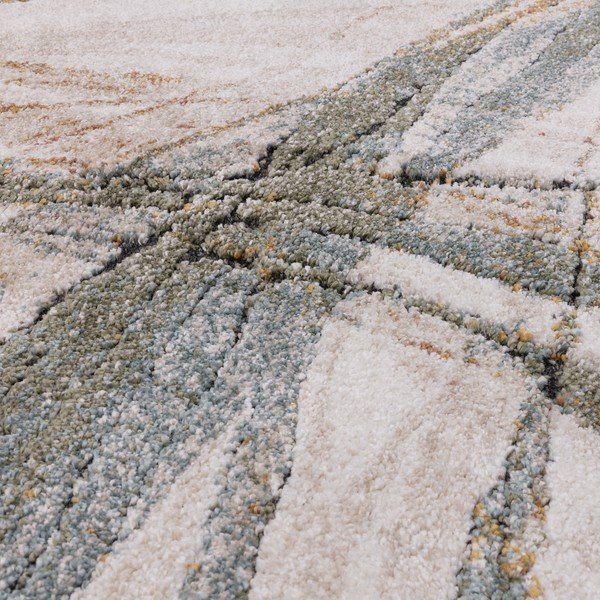 Mėlynos spalvos/kreminės spalvos kilimas 80x150 cm Mirage Illusion – Asiatic Carpets-image-3