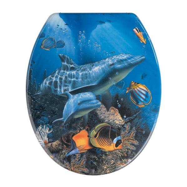 Tualeto sėdyne Wenko Sea Life, 45 x 37,5 cm