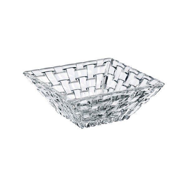 2 serviravimo dubenų ir padėklo iš krištolo stiklo rinkinys Nachtmann Bossa Nova-image-3