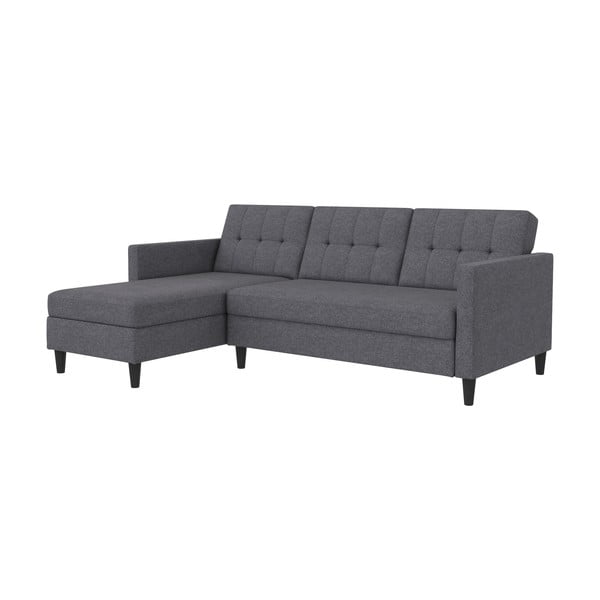 Kampinė sofa pilkos spalvos Hartford – Støraa-image-2