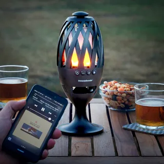 LED žibintuvėlis su Bluetooth garsiakalbiu InnovaGoods