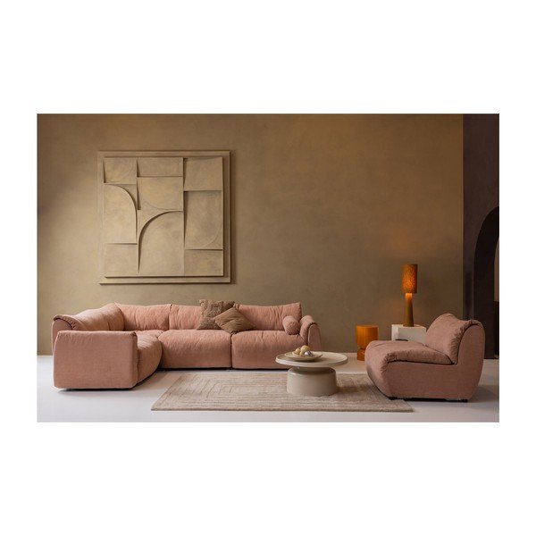 Apvalios formos šoninis stalas iš metalo ø 32 cm Hekla – WOOOD-image-3