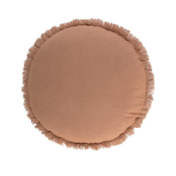Rudas pagalvės užvalkalas Kave Home Clarice, skersmuo 45 cm