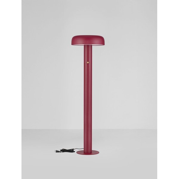 Bordo spalvos iš metalo pastatomas šviestuvas LED su pritemdymo funkcija (aukštis 142 cm) Noelia – Nova Luce-image-3