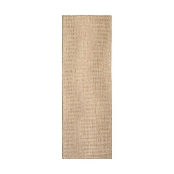 Smėlio spalvos lauko kilimas 80x250 cm Mira 1450 – Ayyildiz Carpets