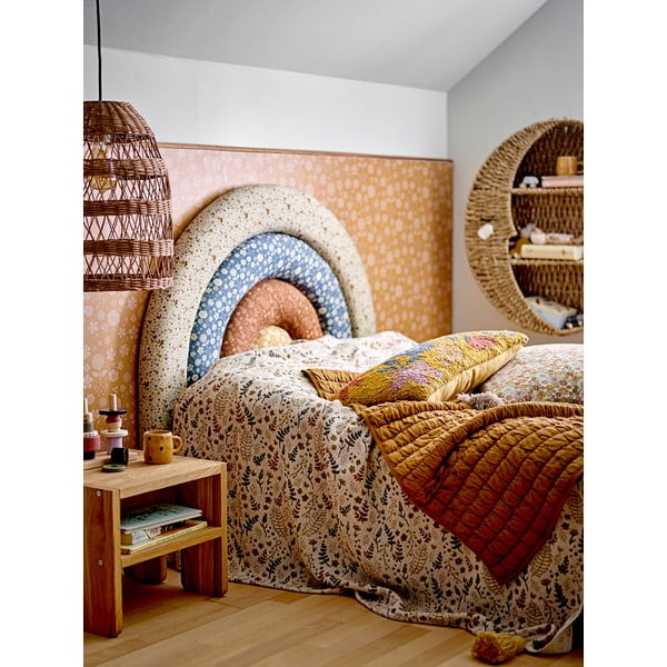 Vaikiškas pledas smėlio spalvos 130x160 cm Filipa – Bloomingville Mini-image-1