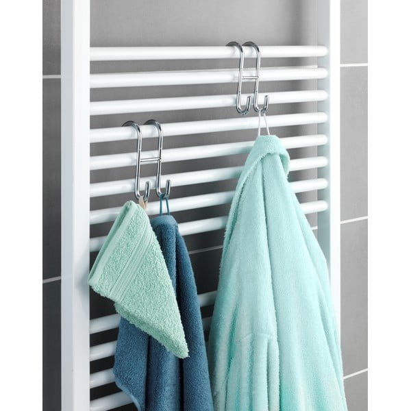 Pakabinama kabykla su 2 kabliukais Wenko Taranto-image-2