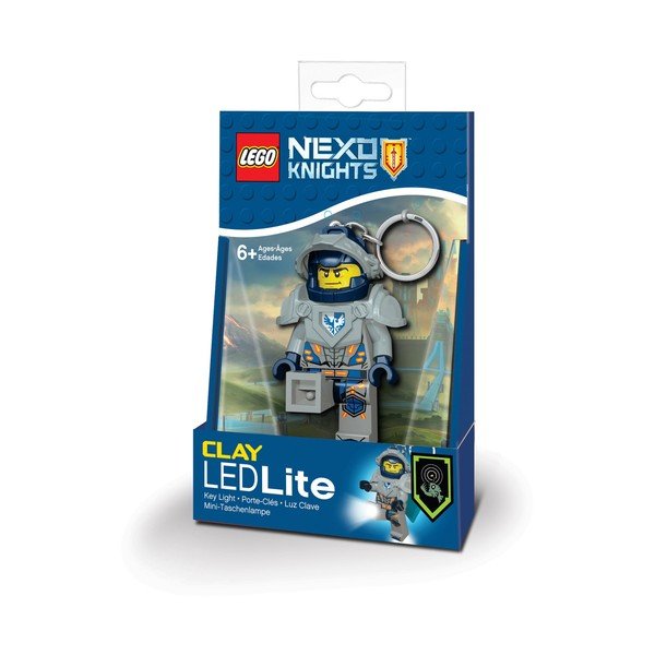 Šviečiantis raktų pakabukas LEGO NEXO Knights Clay-image-1