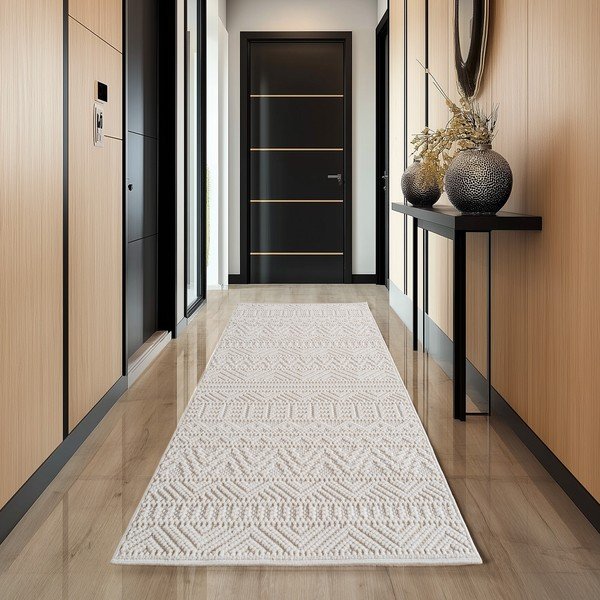 Kreminės spalvos kilimas 80x150 cm Helix 2202 – Ayyildiz Carpets-image-1