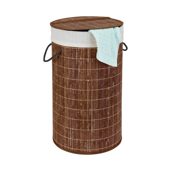 Bambukinis skalbinių krepšys Wenko Darina, 55 l