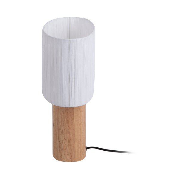 Stalinis šviestuvas baltos spalvos/natūralios spalvos (aukštis 30,5 cm) su gaubtu iš virvės  Sheer Oval – Leitmotiv-image-4