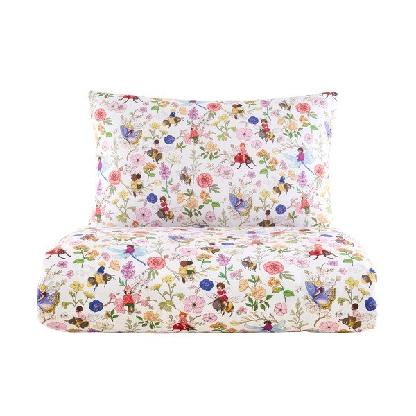 Iš medvilnės viengulė vaikiška patalynė 135x200 cm Garden Friends – Belle & Boo