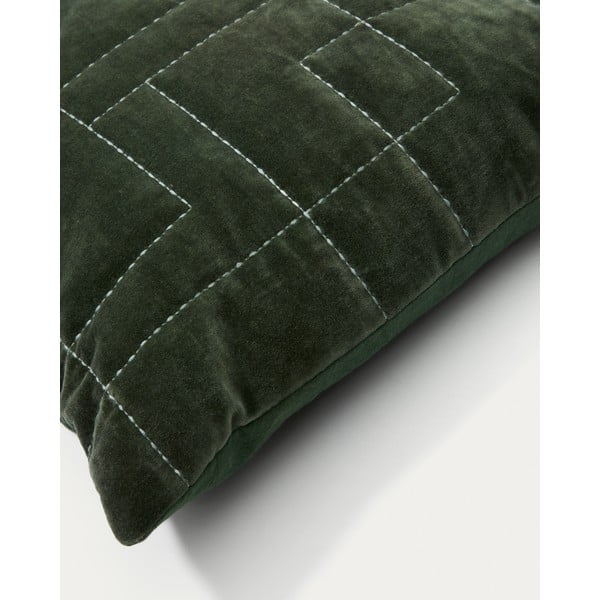Iš velveto dekoratyvinis pagalvės užvalkalas 45x45 cm Prila – Kave Home-image-2