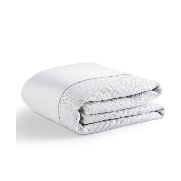 Iš mikrosatino dygsniuota lovatiesė baltos spalvos 240x260 cm Deco Sequin – Catherine Lansfield-image-2