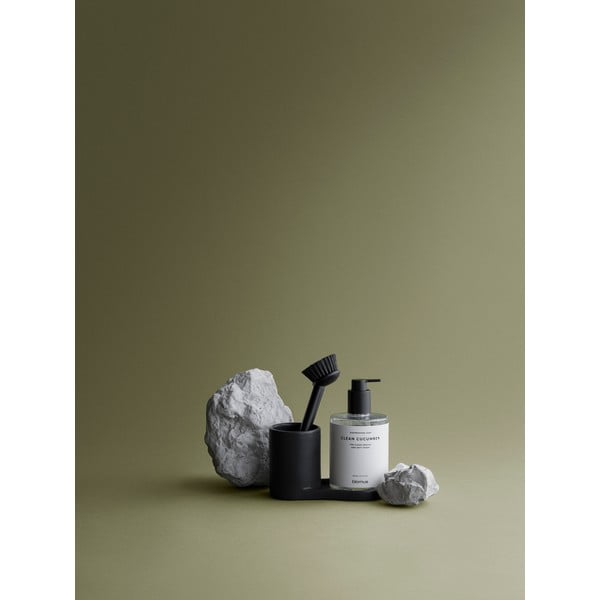 Juodos spalvos iš molio stovas skalbimo reikmenims Piro – Blomus-image-2