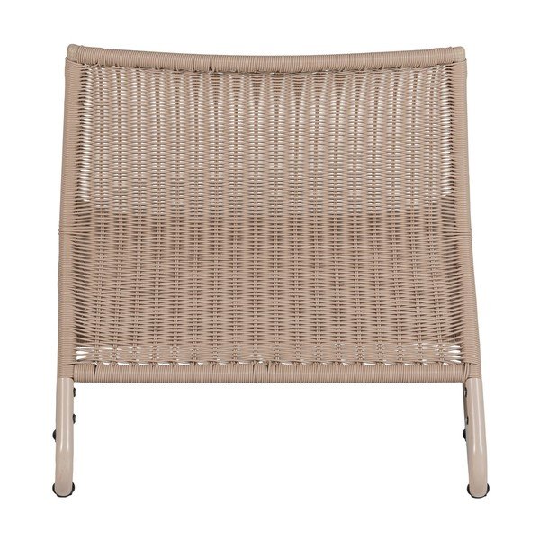 Smėlio spalvos sodo krėslas dirbtinis rotangas West – WOOOD-image-4