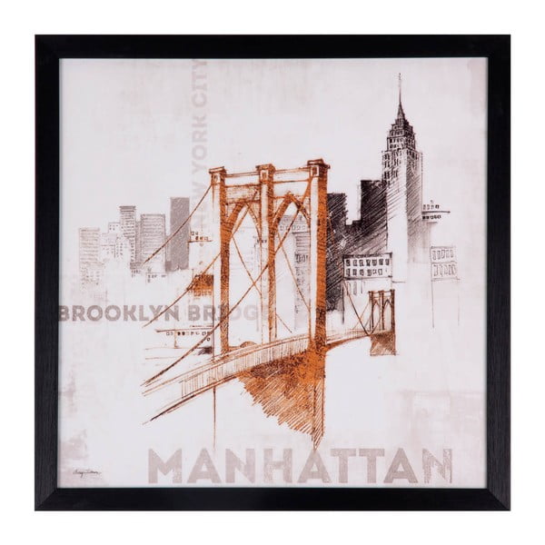 Vaizdas sømcasa Manhattan, 40 x 40 cm