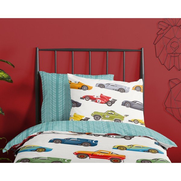 Medvilninė vaikiška patalynė viengulė lovai 140x200 cm - Good Morning-image-2