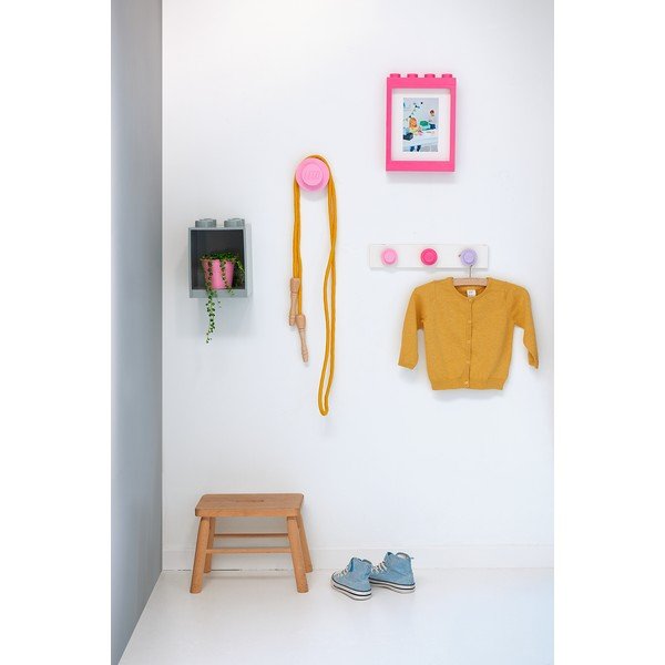 Rožinis nuotraukų rėmelis LEGO®, 19,3 x 26,8 cm-image-2