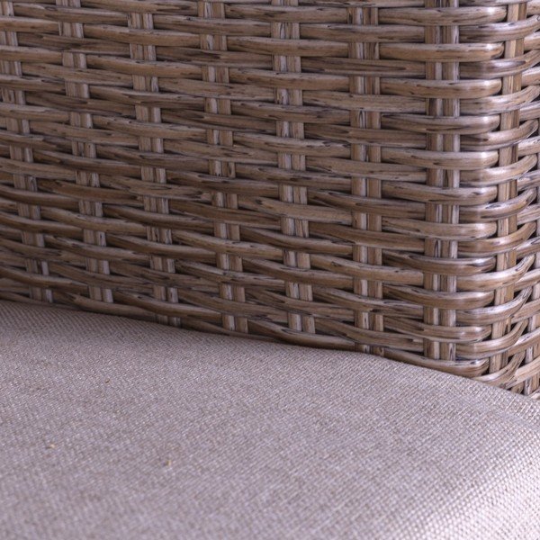 Smėlio spalvos rotango sodo sofa Patsy - LDK Garden-image-2
