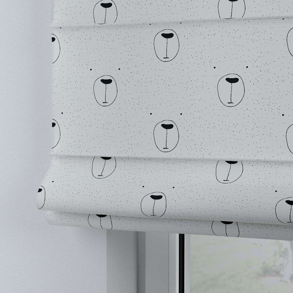 Balti vaikiški roletai 170x130 cm Magic - Yellow Tipi-image-4