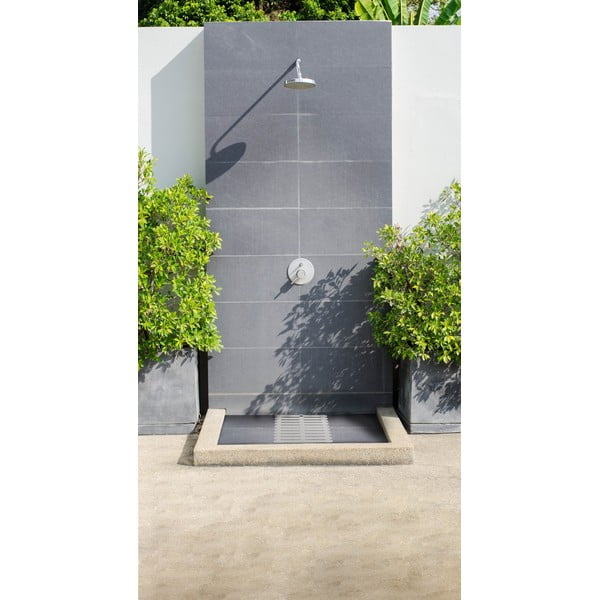 Iš plastiko vonios kilimėlis smėlio spalvos 55x55 cm – Wenko-image-2